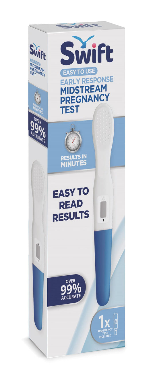 Swift Early Response Midstream Pregnancy Test 1pk