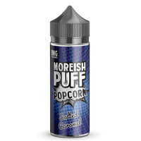 Moreish Puff Popcorn Salted Caramel 0mg 100ml Shortfill E-Liquid-100ml