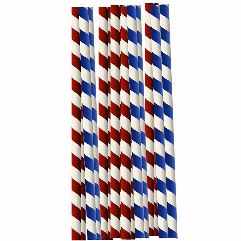Paper Straws 6MM x 190MM 50pk
