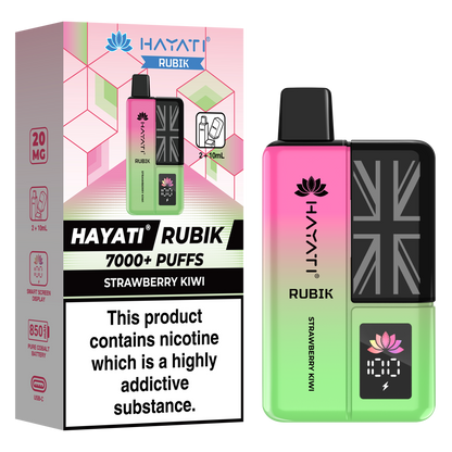 Hayati Rubik 7000+ Puff Prefilled Vape Kit