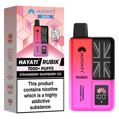 Hayati Rubik 7000+ Puff Prefilled Vape Kit