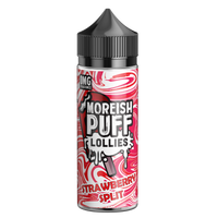 Moreish Puff Lollies Strawberry Split 0mg 100ml Shortfill E-Liquid