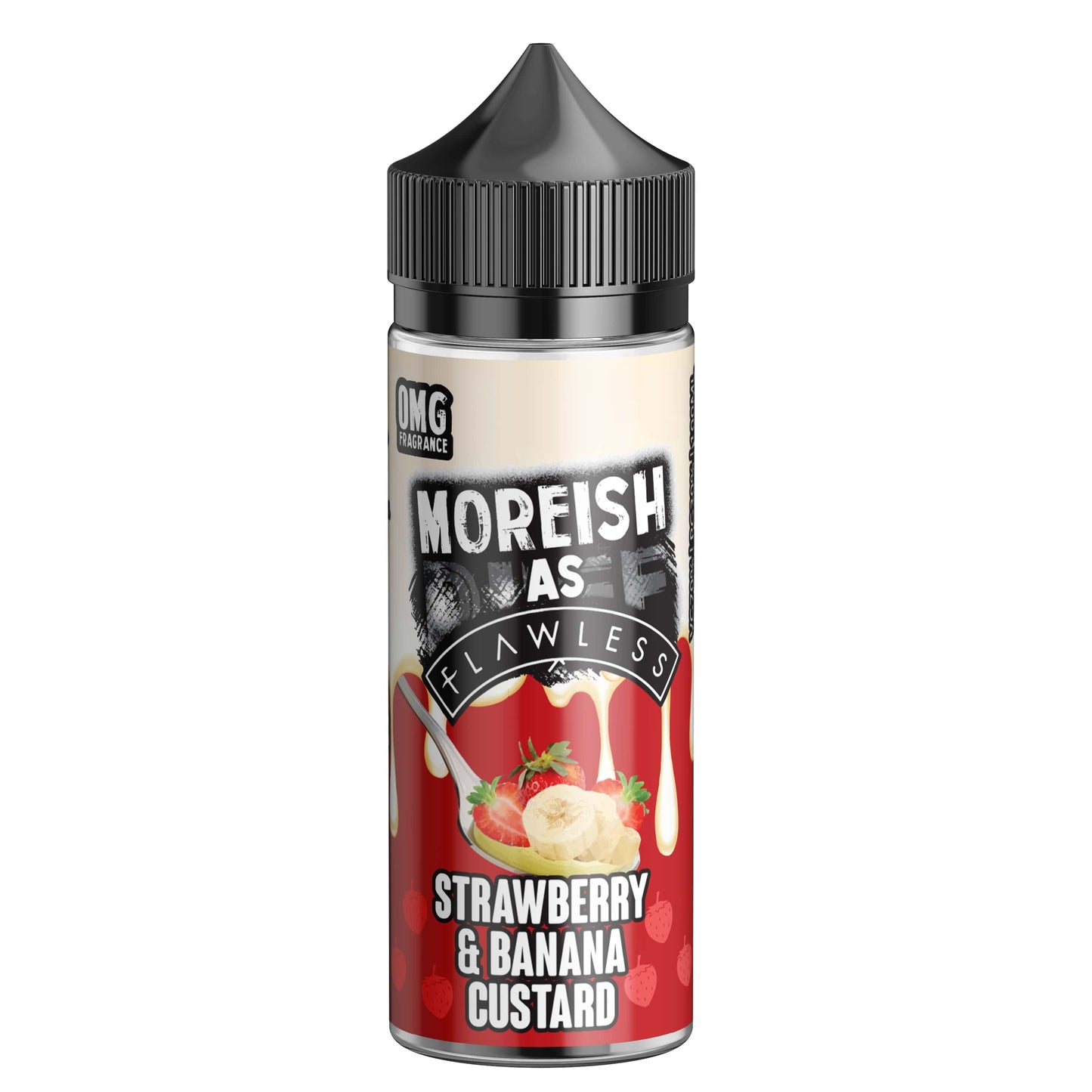 Moreish as Flawless Strawberry Banana 0mg 100ml Shortfill E-Liquid