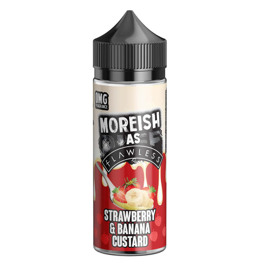 Moreish as Flawless Strawberry Banana 0mg 100ml Shortfill E-Liquid
