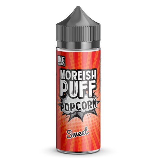 Moreish Puff Popcorn Sweet 0mg 100ml Shortfill E-Liquid-100ml