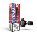 Titan X Prefilled Pod Vape Kit FruitPunch