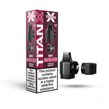 Titan X Prefilled Pod Vape Kit TripleBerry