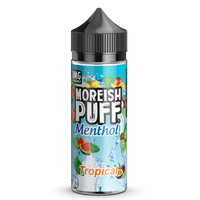 Moreish Puff Menthol Tropical 0mg 100ml Shortfill E-Liquid