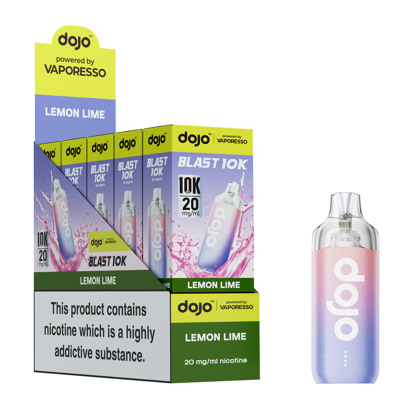 Vaporesso Dojo Blast 10K Pod Vape Kit