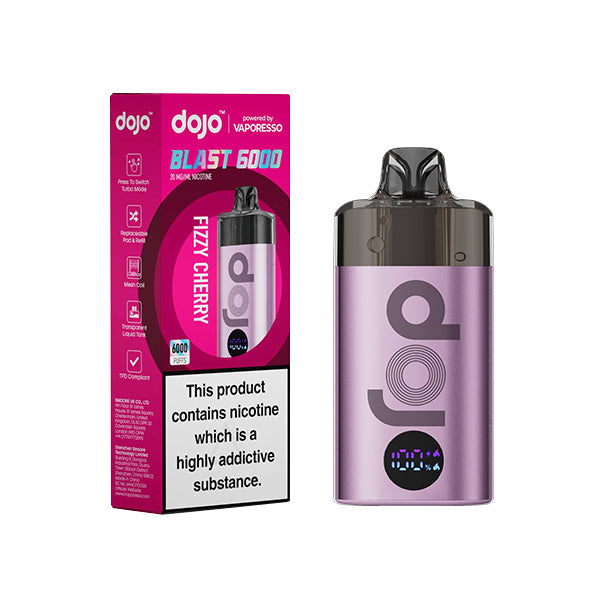 Vaporesso Dojo Blast 6000 Vape Kit Fizzy Cherry