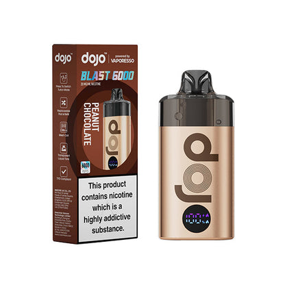 Vaporesso Dojo Blast 6000 Vape Kit Peanut Chocolate