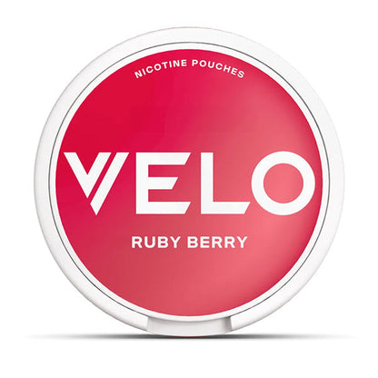 Velo Nicotine Pouches Packs - Ruby Berry