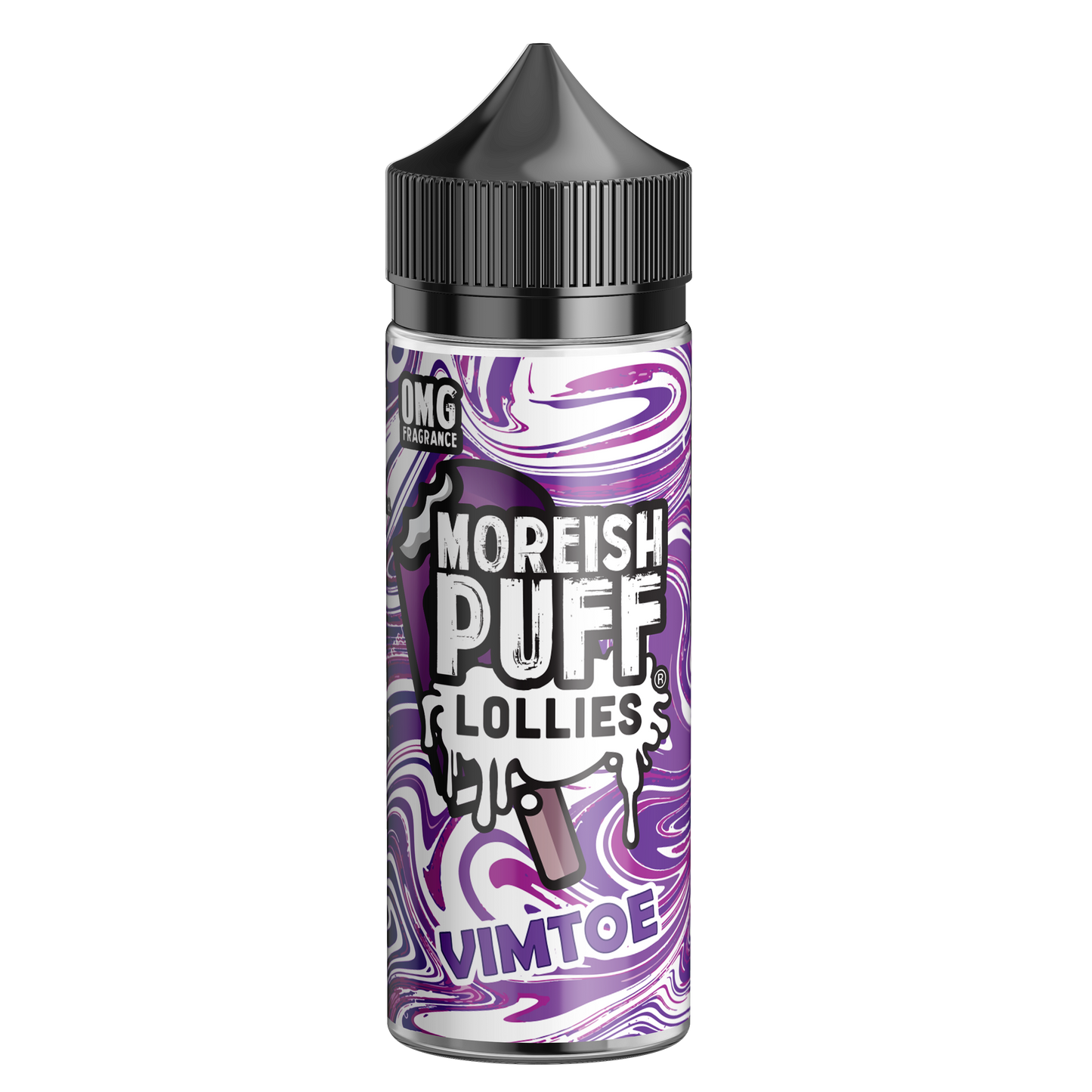 Moreish Puff Lollies Vimtoe 0mg 100ml Shortfill E-Liquid
