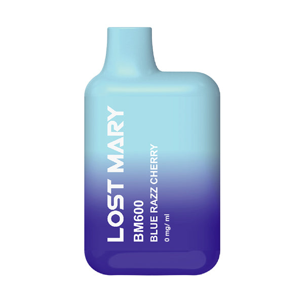 Lost Mary BM600 Disposable ZERO Nicotine - Blue Razz Cherry