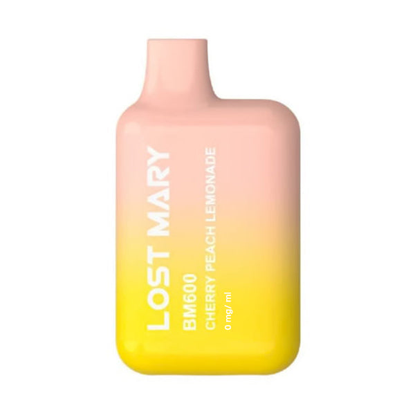 Lost Mary BM600 Disposable ZERO Nicotine Cherry Peach Lemonade