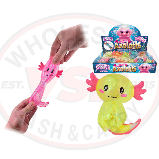 Axolotol Squidgy - 4 Assorted [12 Pack]