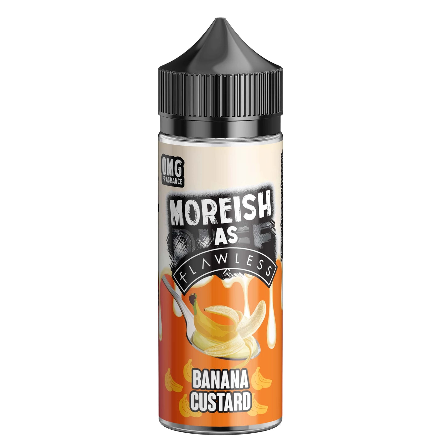 Moreish as Flawless Banana Custard 0mg 100ml Shortfill E-Liquid