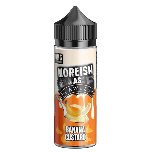 Moreish as Flawless Banana Custard 0mg 100ml Shortfill E-Liquid