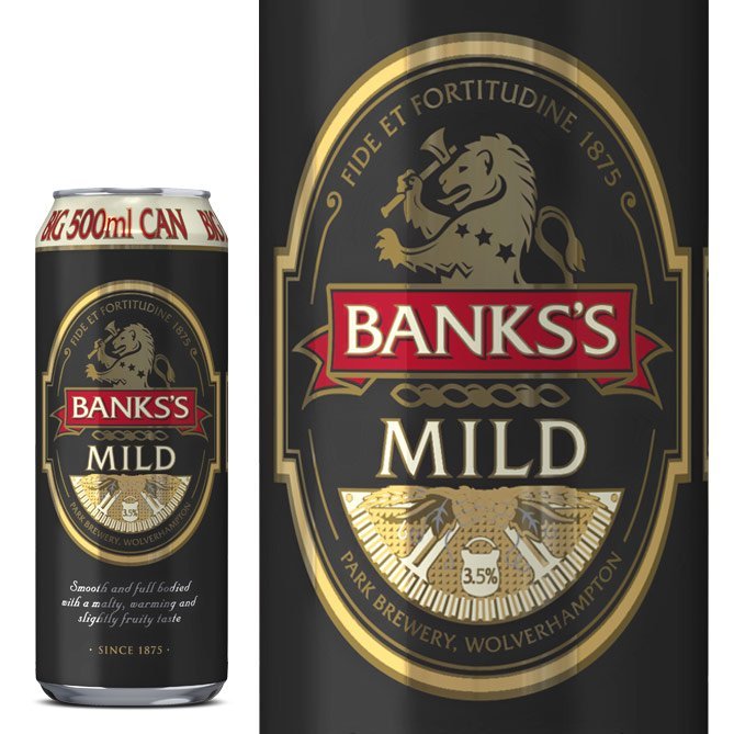 Banks’s Mild 6x4x500ml