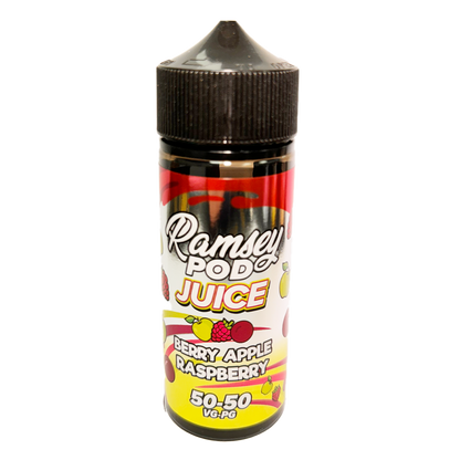 Berry Apple Raspberry by Ramsey Pod Juice 100ml Short Fill