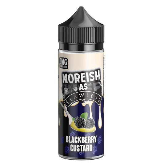Moreish as Flawless Blackberry Custard 0mg 100ml Shortfill E-Liquid