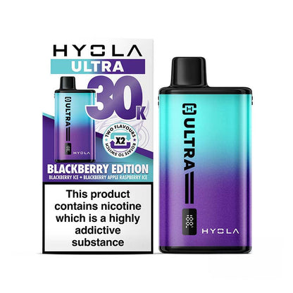 Hyola Ultra 30K Big Puff Vape Kit BlackBerry Edition