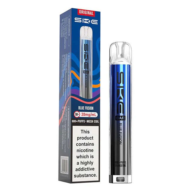 SKE Bar 600 Prefilled Pod Kit Blue Fusion