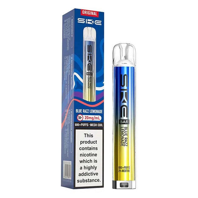 SKE Bar 600 Prefilled Pod Kit Blue Razz Lemonade