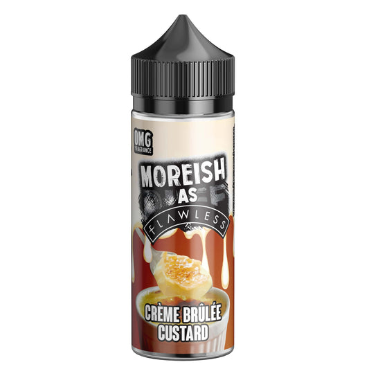 Moreish as Flawless Creme Brulee 0mg 100ml Shortfill E-Liquid