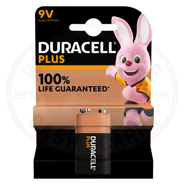 Duracell Plus 9V Single Pack
