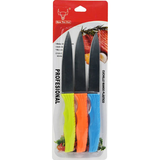 Fruit Knifes 10cm 3pk
