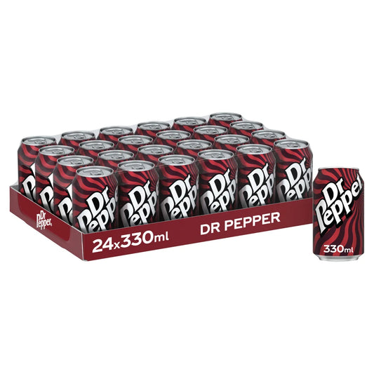 Dr Pepper Cans GB 24 x 330ml