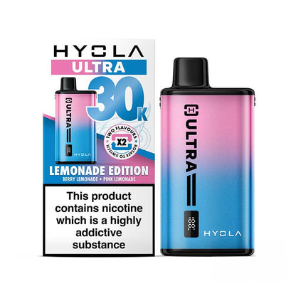 Hyola Ultra 30K Big Puff Vape Kit Lemonade Edition