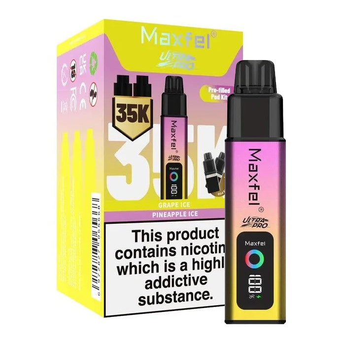 Maxfel Ultra Pro Prefilled Kit 35000 Puffs