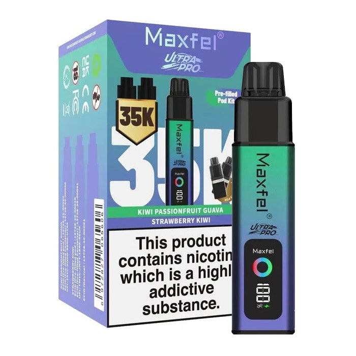 Maxfel Ultra Pro Prefilled Kit 35000 Puffs