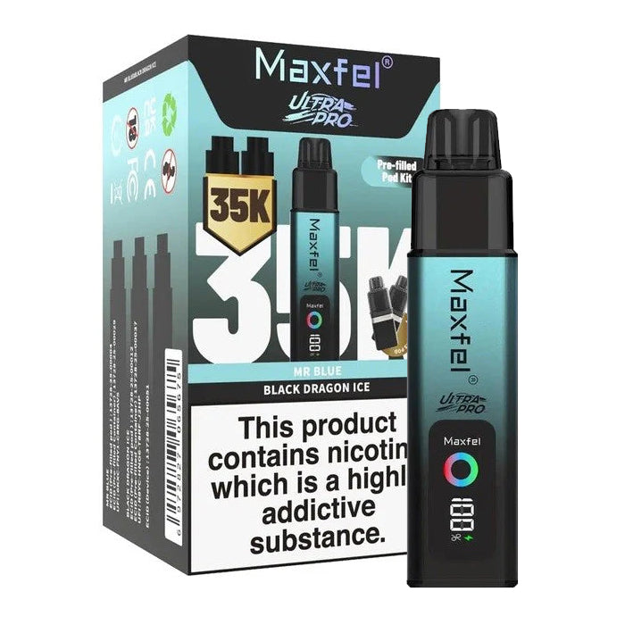 Maxfel Ultra Pro Prefilled Kit 35000 Puffs