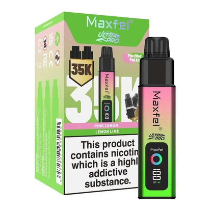 Maxfel Ultra Pro Prefilled Kit 35000 Puffs