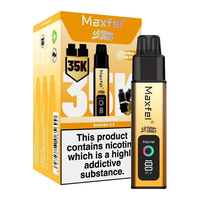 Maxfel Ultra Pro Prefilled Kit 35000 Puffs
