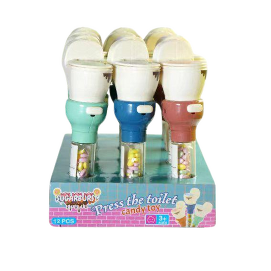 Press The Toilet Candy Toy 12pcs