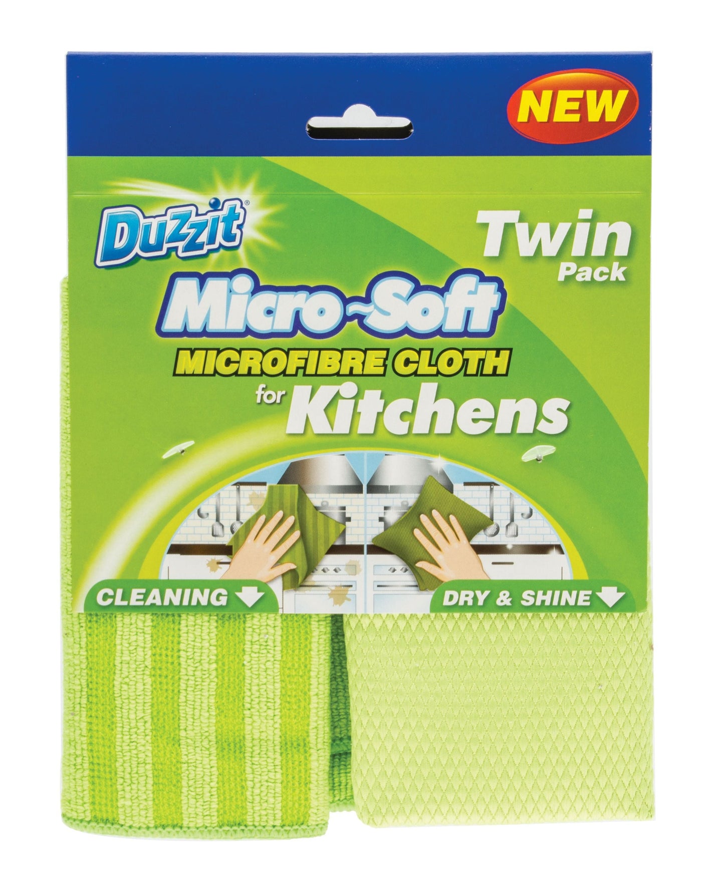 Micro-Soft Kitchen Cloth 2pk