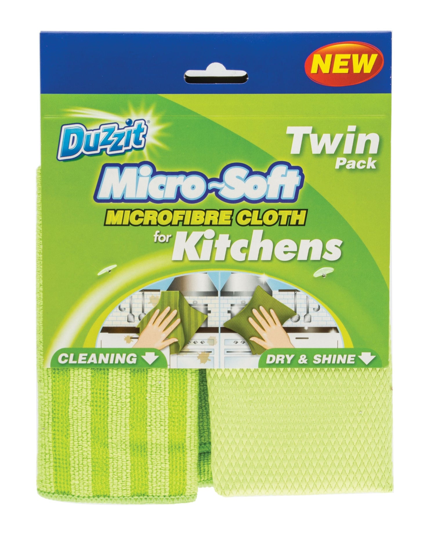 Micro-Soft Kitchen Cloth 2pk