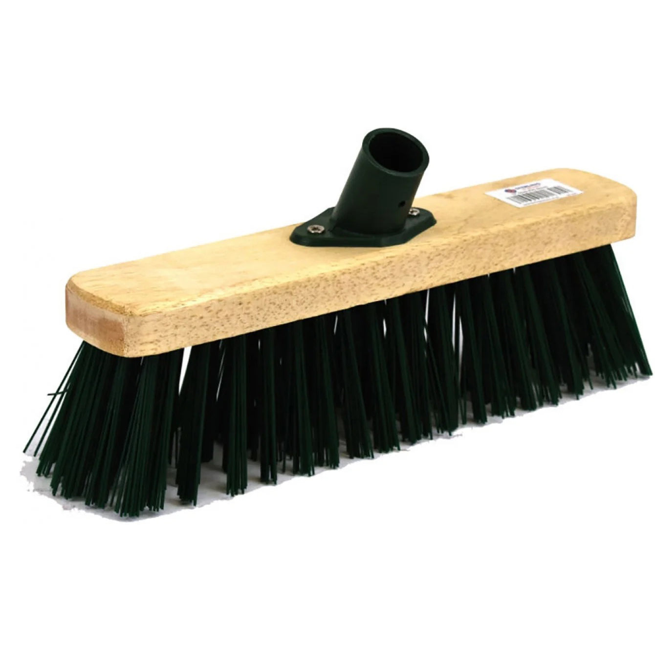 12" Greem PVC Broom Head