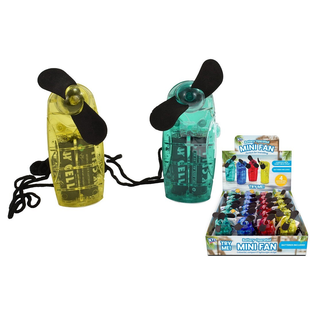Battery-Operated Mini Fan