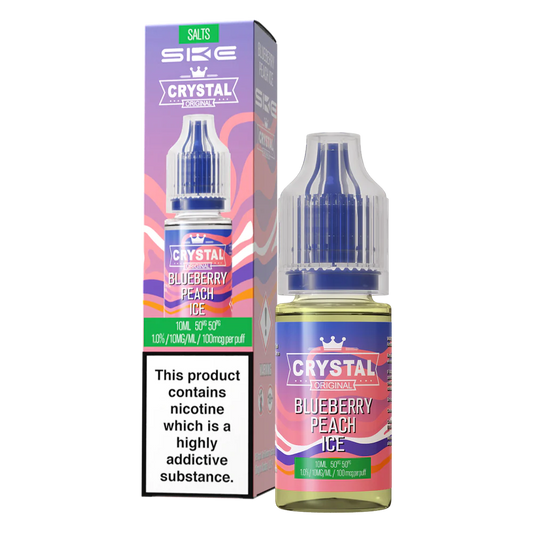 Blueberry Peach Ice SKE Crystal V2 Nic Salt