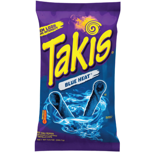 Takis Blue Heat 18X100G (NO VAT)