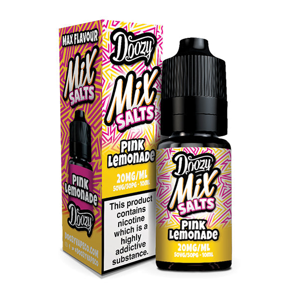 Doozy Mix Salts Pink Lemonade 10ml E-Liquid