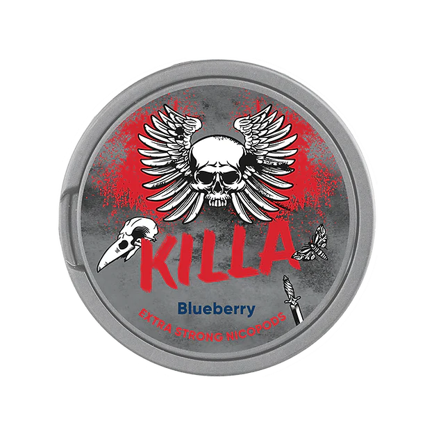 Killa Blueberry Snus - Nicotine Pouches