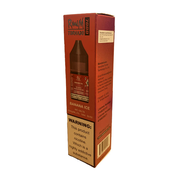 RandM 7000 Banana Ice 10ml Nic Salt