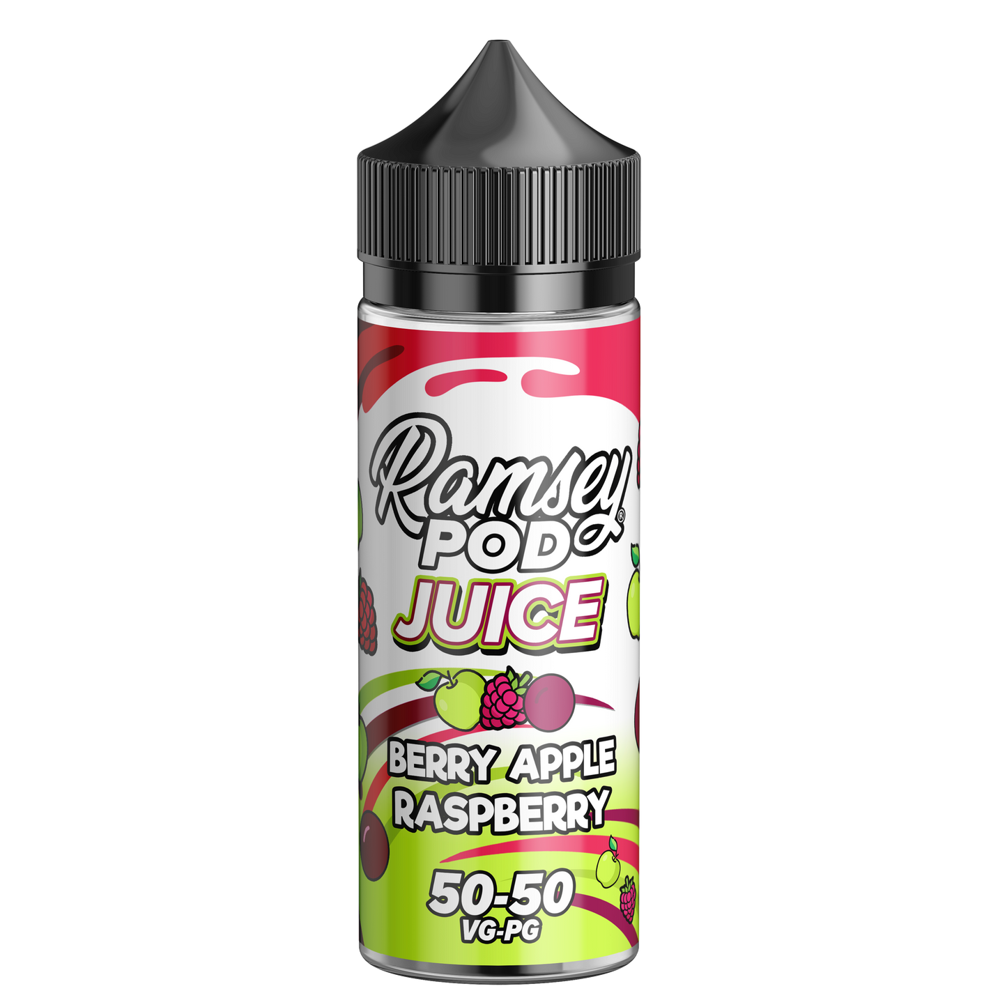 Berry Apple Raspberry by Ramsey Pod Juice 100ml Short Fill
