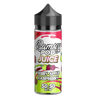 Berry Apple Raspberry by Ramsey Pod Juice 100ml Short Fill